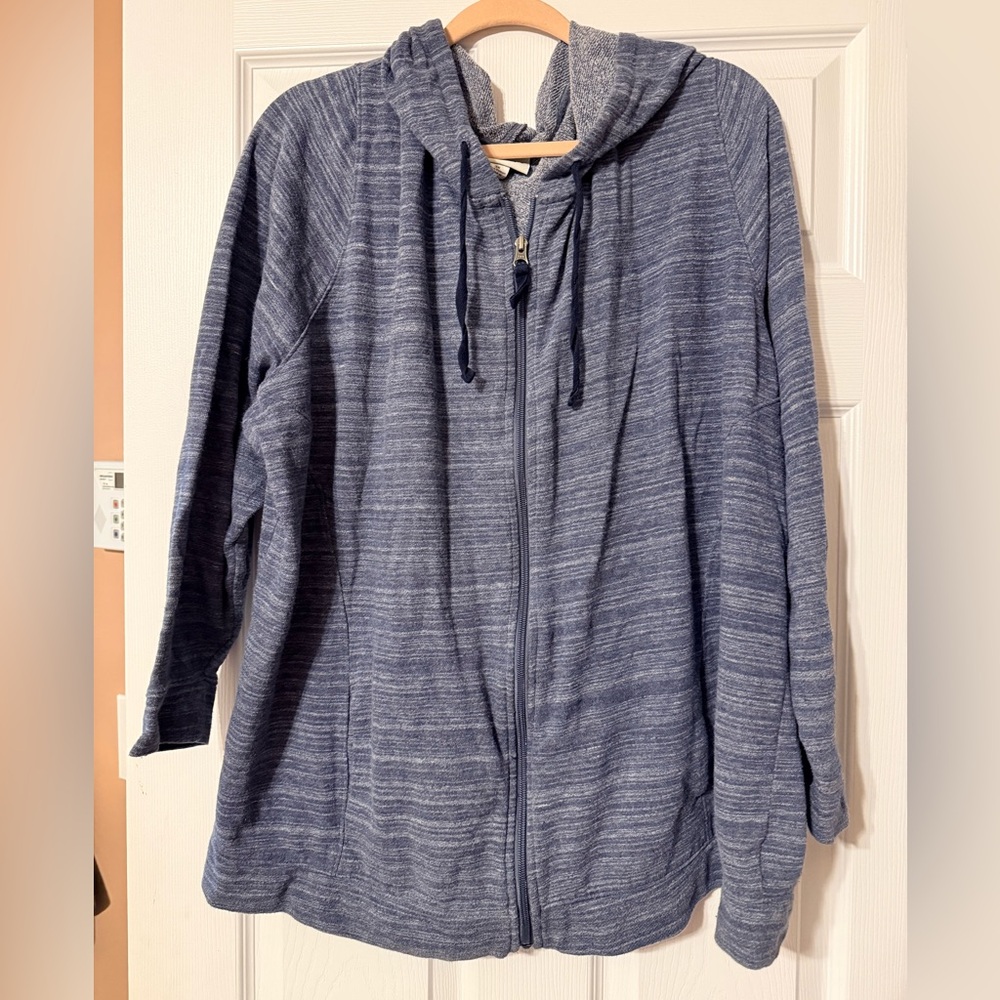 Ava & Viv zip up hooded jacket